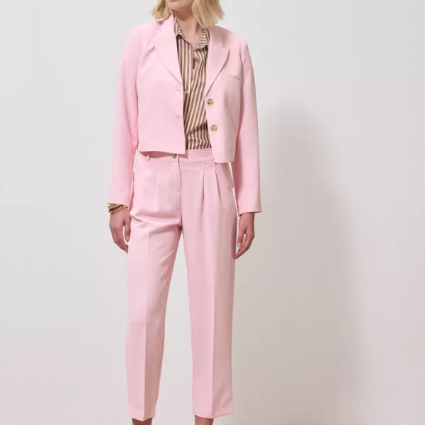 ENZZO Enzzo Παντελόνι Armada - Ροζ