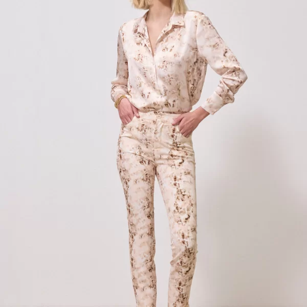 Enzzo Παντελόνι Briella - Βανίλια