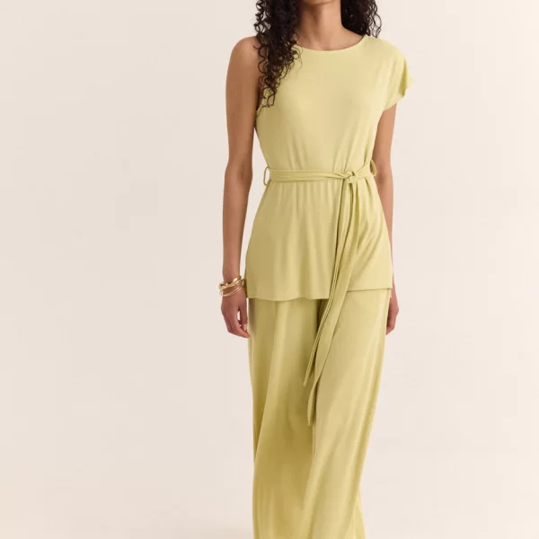 ENZZO Enzzo Παντελόνι Livia - Lemon