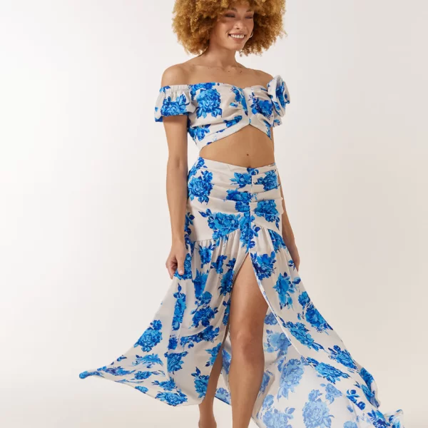 Enzzo Φούστα Patricia - Μπλε