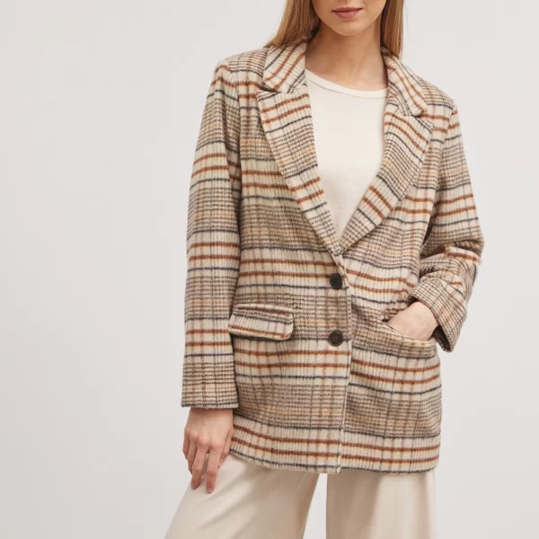 Enzzo Παλτό Darya - Μπεζ