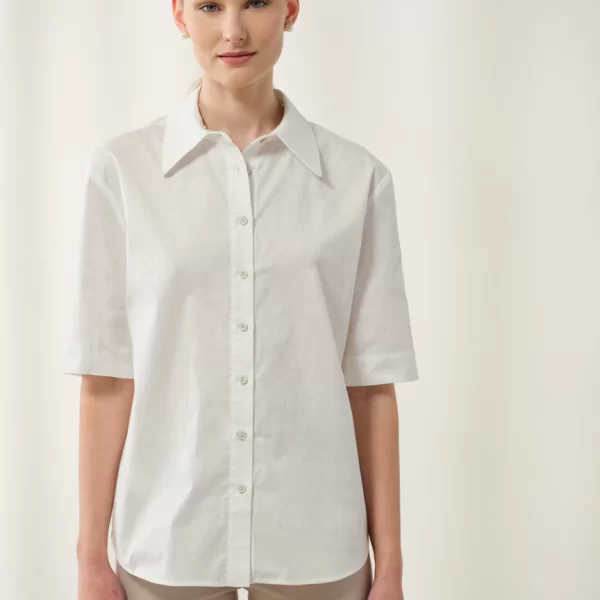 Enzzo Πουκάμισο Amari - Λευκό