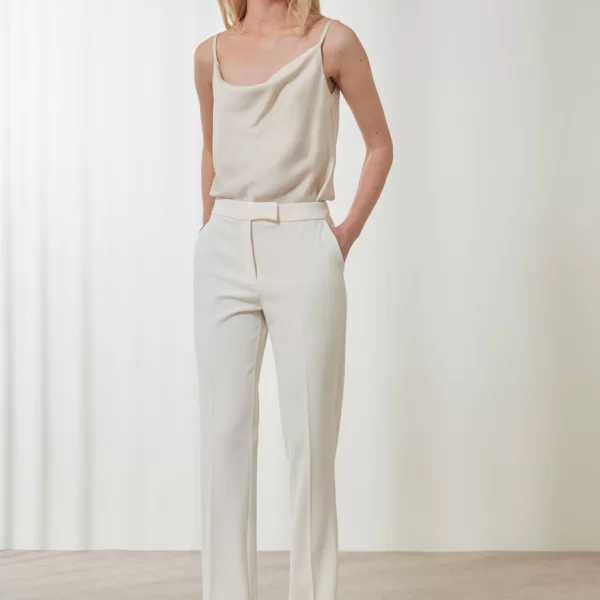 ENZZO Enzzo Παντελόνι Emmeline - Βανίλια