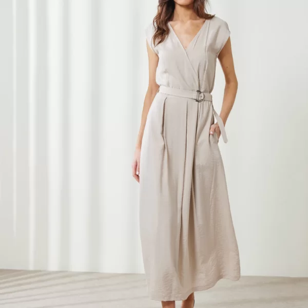 Enzzo Φόρεμα Matilda - Sand