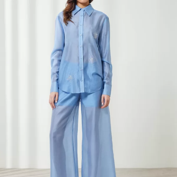 Enzzo Παντελόνα Dante - Σιέλ