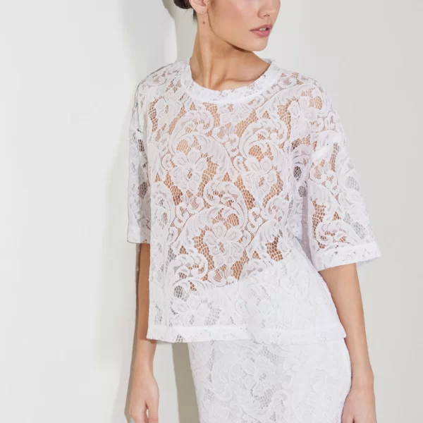 Enzzo Μπλούζα Belle - Λευκό