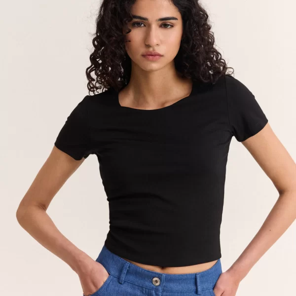 ENZZO Enzzo Τοπ Vlad - Μαύρο