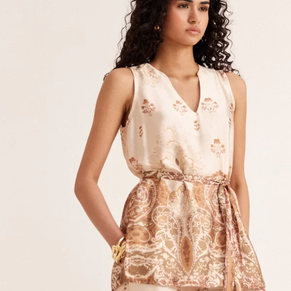 Enzzo Μπλούζα Khol - Βανίλια