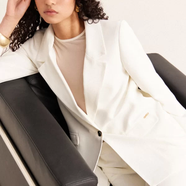 Enzzo Σακάκι Miriam - Εκρού