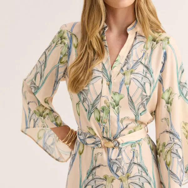 ENZZO Enzzo Φόρεμα Feji - Σιέλ