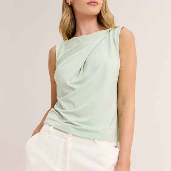 ENZZO Enzzo Μπλούζα Sarian - Μέντα