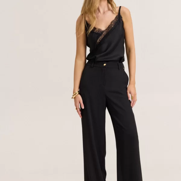 ENZZO Enzzo Παντελόνι Sian - Μαύρο