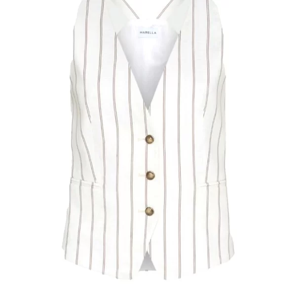 MARELLA ΓΙΛΕΚΟ ΡΙΓΕ MLLTESO ΕΚΡΟΥ-ΚΑΦΕ