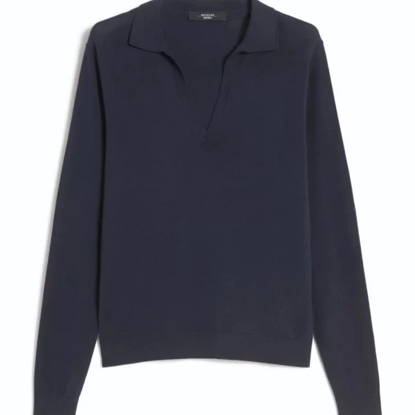 MaxMara WEEKEND MAX MARA WEEKEND POLO ΠΛΕΚΤΟ WKDPALANCA ΜΠΛΕ