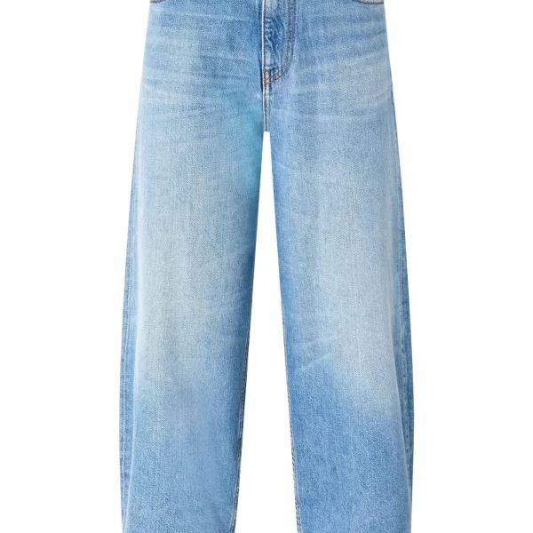 PINKO PINKO ΤΖΙΝ ESTELLE EGG ΜΠΛΕ ΑΝΟΙΧΤΟ