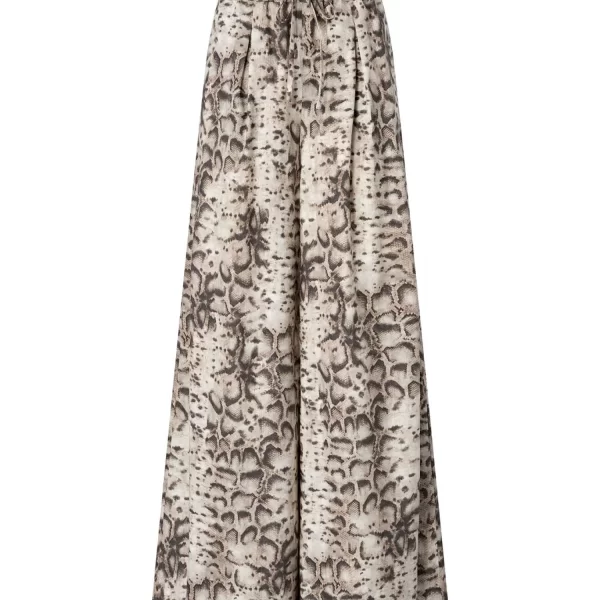 PINKO ΠΑΝΤΕΛΟΝΑ GUSSOLA TROUSERS ΜΟΤΙΒΟ ΦΙΔΙΟΥ