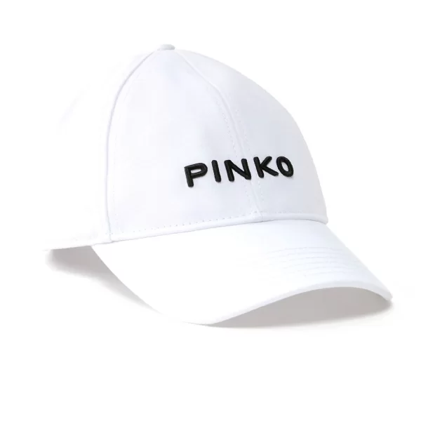 PINKO PINKO ΚΑΠΕΛΟ BREAK DANCE BASEBALL CAP ΛΕΥΚΟ