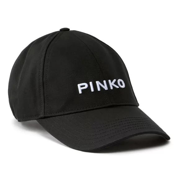 PINKO PINKO ΚΑΠΕΛΟ BREAK DANCE BASEBALL CAP ΜΑΥΡΟ