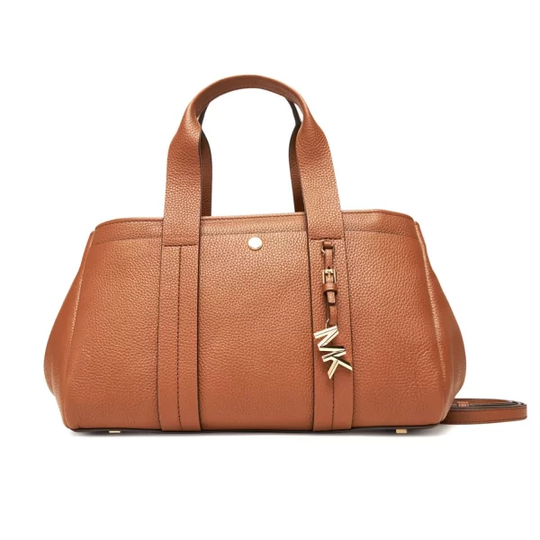 Michael Kors MICHAEL KORS ΤΣΑΝΤΑ CROSSBODY/XEIΡΟΣ ROMME METAΛΛΙΚΟ LOGO TAMΠΑ