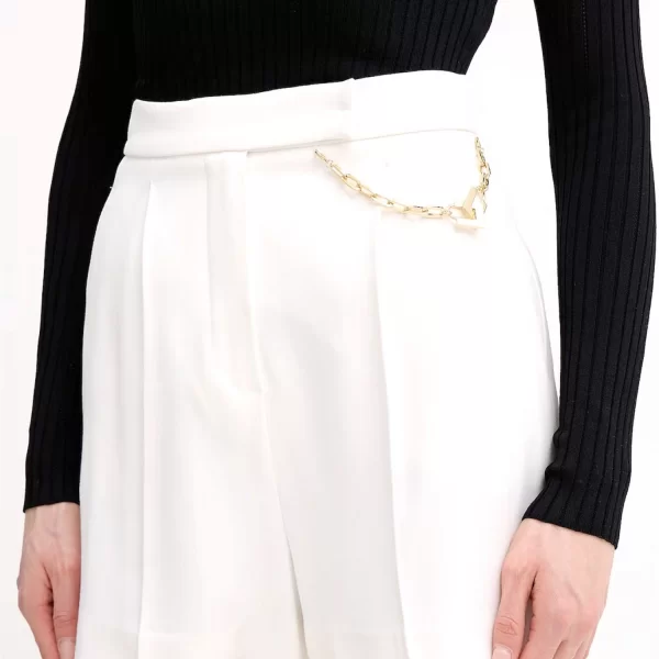 ELISABETTA FRANCHI ELISABETTA FRANCHI ΣΟΡΤΣ ΠΙΕΤΑ ΑΠΟΣΠΩΜΕΝΗ ΑΛΥΣΙΔΑ ΧΡΥΣΗ ΤΣΕΠΕΣ ΛΕΥΚΟ