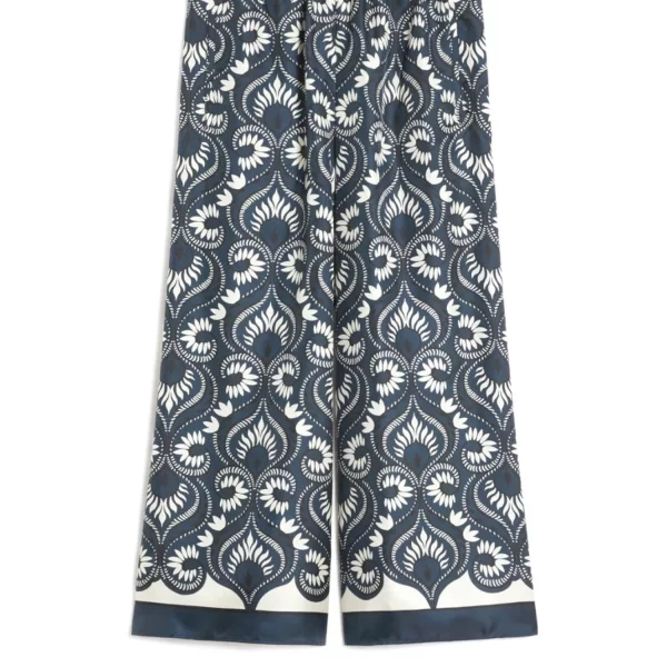 MAX MARA WEEKEND ΠΑΝΤΕΛΟΝΑ WKDOTTICO FLORAL ΤΣΕΠΕΣ ΜΠΛΕ