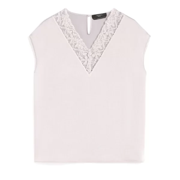 MaxMara WEEKEND MAX MARA WEEKEND TOP WKDSTAFFA ΔΑΝΤΕΛΑ ΜΠΕΖ
