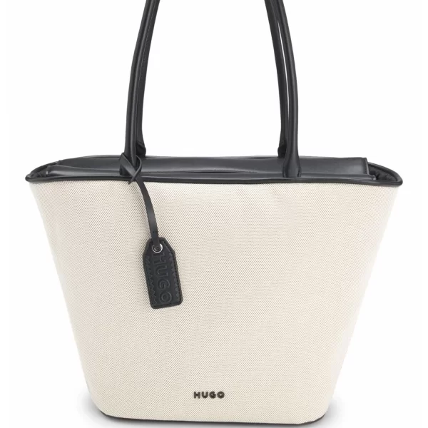 HUGO ΤΣΑΝΤΑ ΩΜΟΥ JODI C_SHOPPER LOGO ΕΚΡΟΥ