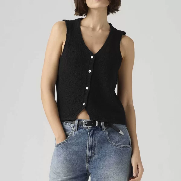 Levi's Levi's® γυναικείο γιλέκο μπουκλέ Standard Fit 