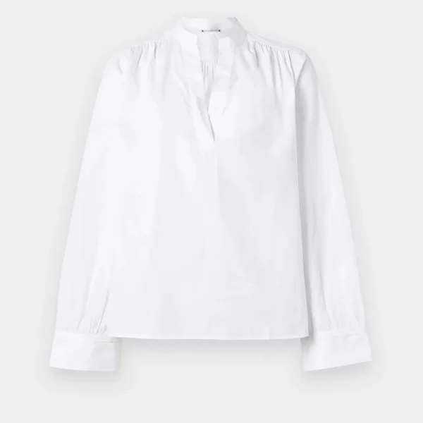 TOMMY HILFIGER Tommy Hilfiger γυναικεία μπλούζα μονόχρωμη Regular Fit - WW0WW48974 Λευκό