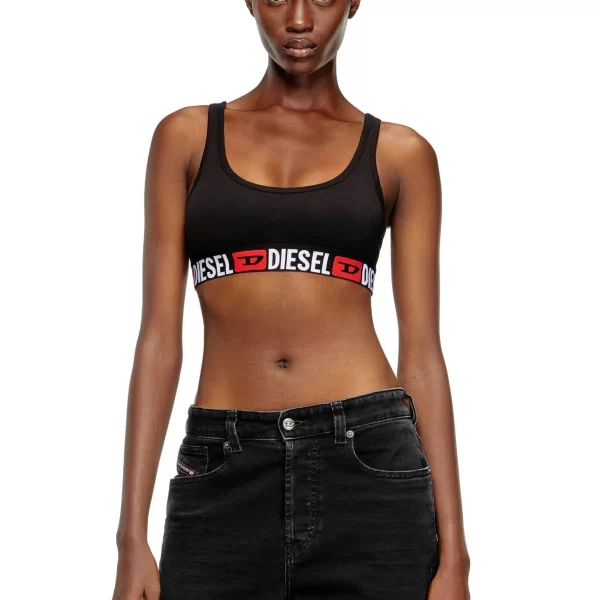 Diesel Diesel γυναικείο αθλητικό μπουστάκι με λογότυπο 