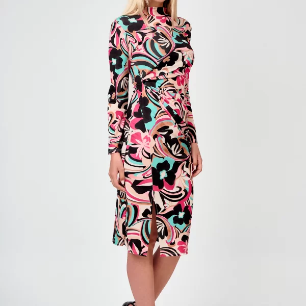 ΦΟΡΕΜΑ MIDI ΕΦΑΡΜΟΣΤΟ ΜΕ PRINT Ροζ