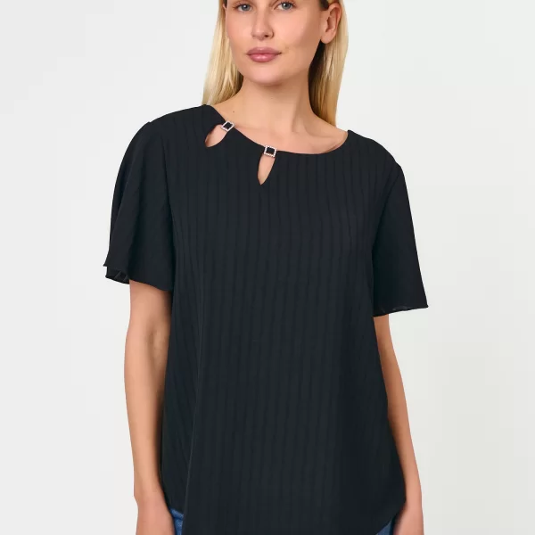 ΜΠΛΟΥΖΑ ΚΟΝΤΟΜΑΝΙΚΗ Μαύρο