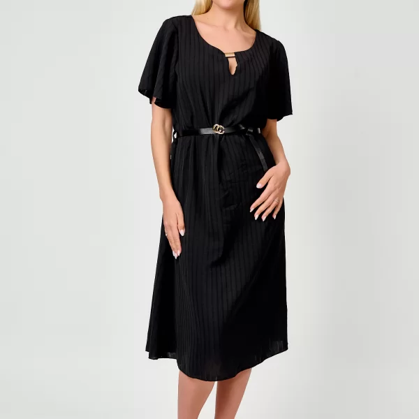 ΦΟΡΕΜΑ MIDI ΜΕ ΖΩΝΗ Μαύρο