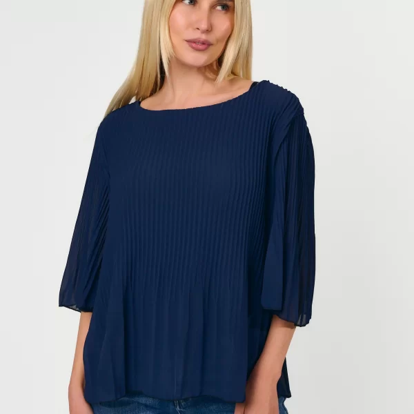 ΜΠΛΟΥΖΑ ΠΛΙΣΕ Μπλε