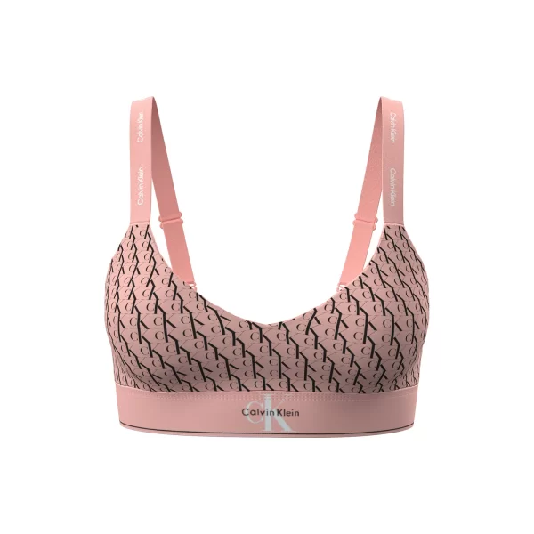 Bralette με ελαφριά επένδυση - Graphic Monogram Microfibre Stretch