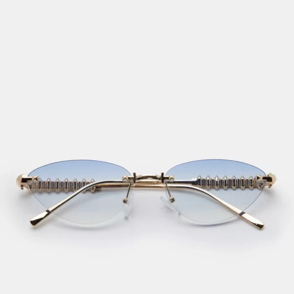 Γυαλιά Ηλιού Cat-Eye Fashion - Γαλάζιο