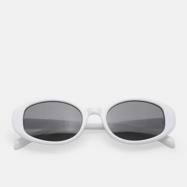 Γυαλιά Ηλιού Oval - Λευκό