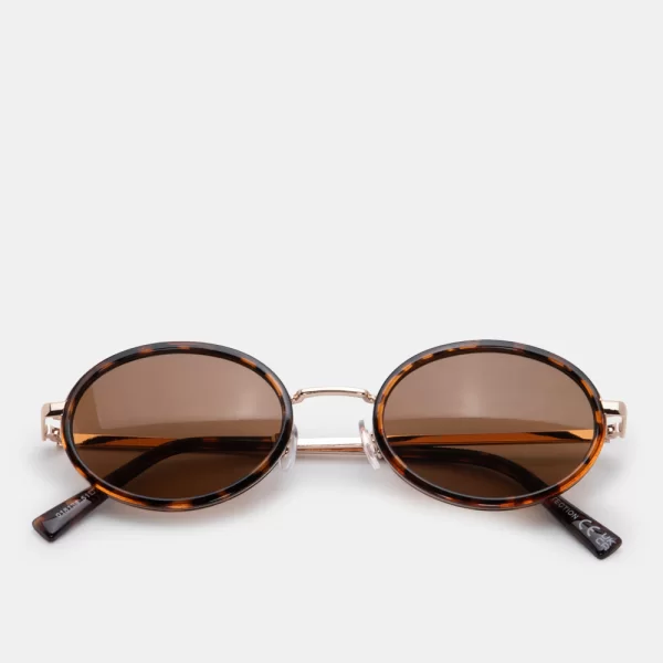 Γυαλιά Ηλιού Οβάλ - Animal Print