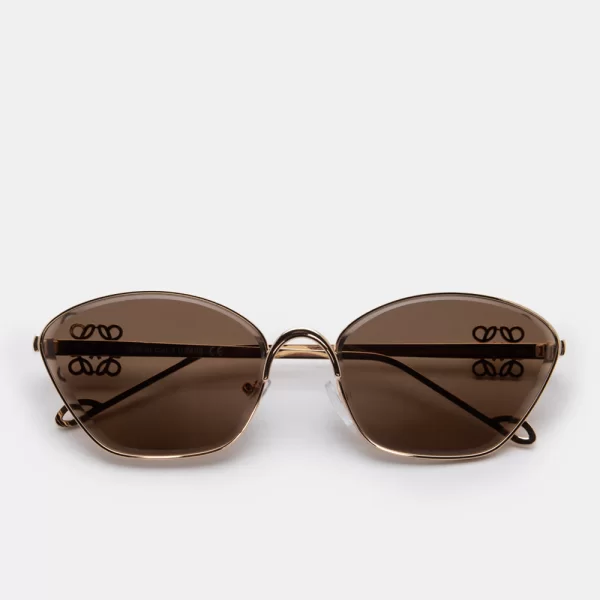 Γυαλιά Ηλιού Geometric Style - Καφέ
