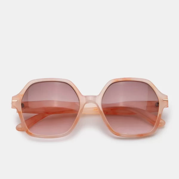 Γυαλιά Ηλιού Square - Μπεζ