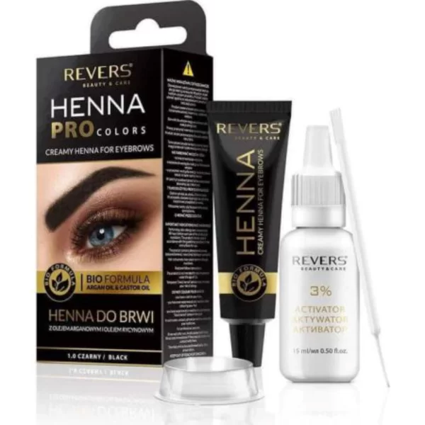 Maybelline & More - Revers HENNA PROcolors #black