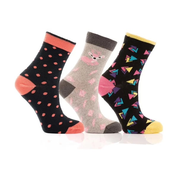 Miorre Fashion - Σετ Γυναικείες Κάλτσες 3τμχ Miorre