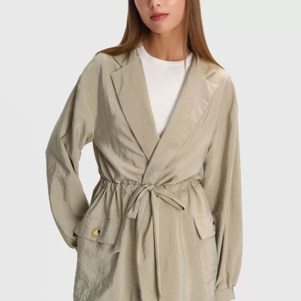  Μπουφάν λεπτό με ζώνη - 5206634957436