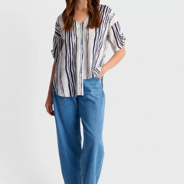 Τουνίκ ριγέ ασύμμετρη - 5206179132367