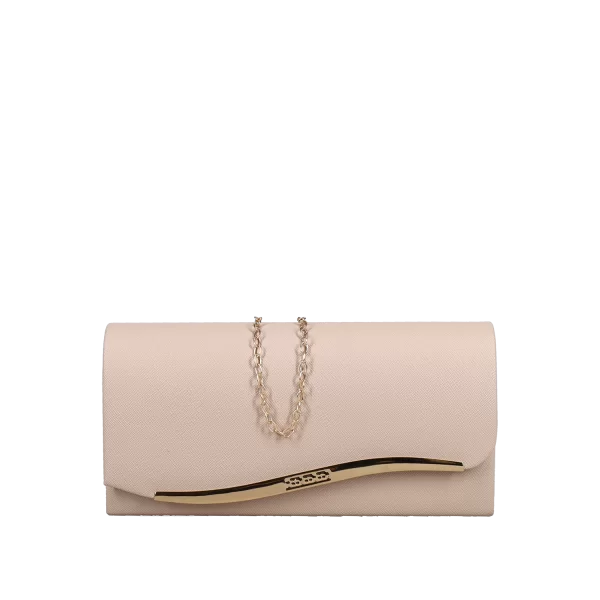 Μπεζ τσαντάκι φάκελος